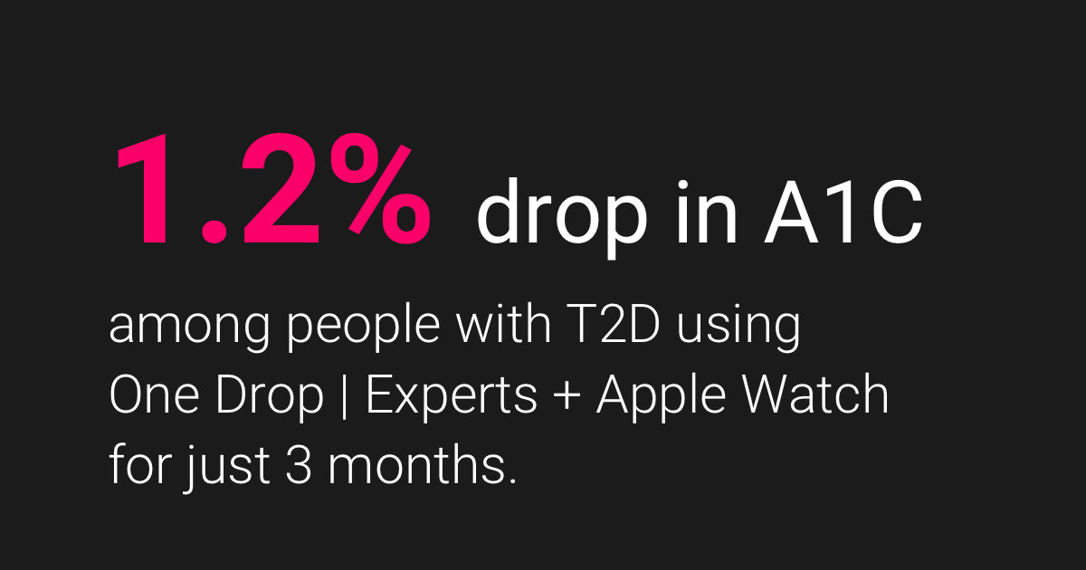 One Drop | Experts + Apple Watch